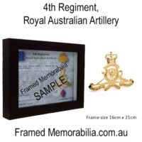 Royal Regiment of Australian Artillery (4 Regt RAA