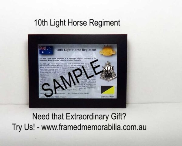 10th Light Horse Regiment, Australian Army