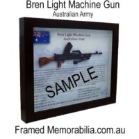 Bren Light Machine Gun Australian Army