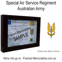 The Special Air Service Regiment, officially abbreviated SASR though commonly known as the SAS, is a special forces unit of the Australian Army.