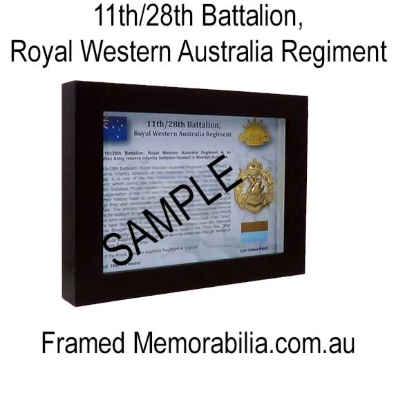 11th/28th Battalion, Royal Western Australia Regiment