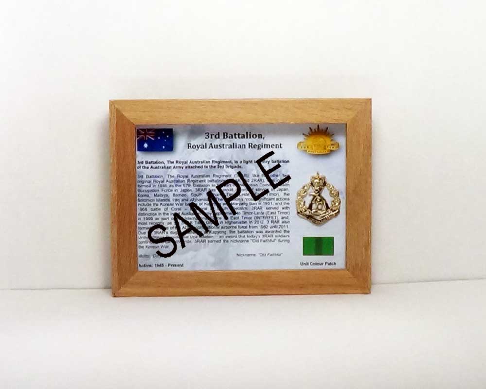 3rd Battalion Royal Australian Regiment