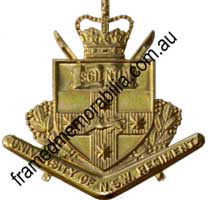 The University of New South Wales Regiment (UNSWR) is, as of 2018, an Army Reserve Recruit training unit under the command of the 8th Brigade.