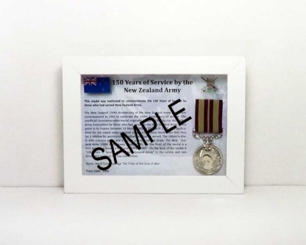 New Zealand Army 150th Anniversary Commemorative Medal