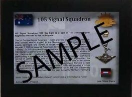105 Signal Squadron, Royal Australian Signals Corps