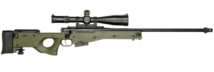 Accuracy International Arctic Warfare rifle - framedmemorabilia.com.au