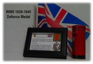 British Defence Medal WWII 1939 - 1945