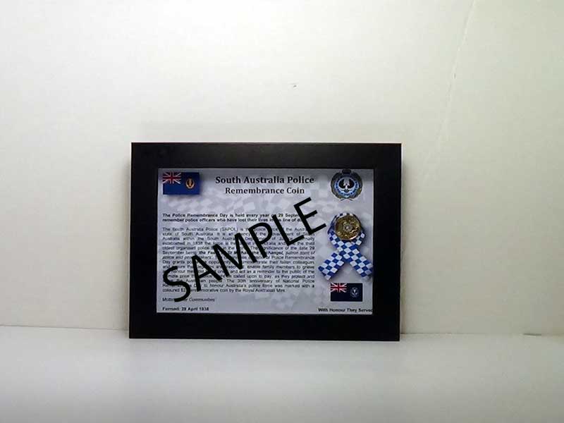 South Australia Police Remembrance Coin Framed south-australia-police-remembrance-coin-framed