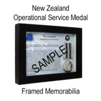 The New Zealand Operational Service Medal is a New Zealand campaign medal for award to New Zealanders who have served on operations since 3 September 1945.