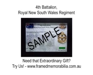 4th Battalion, Royal New South Wales Regiment