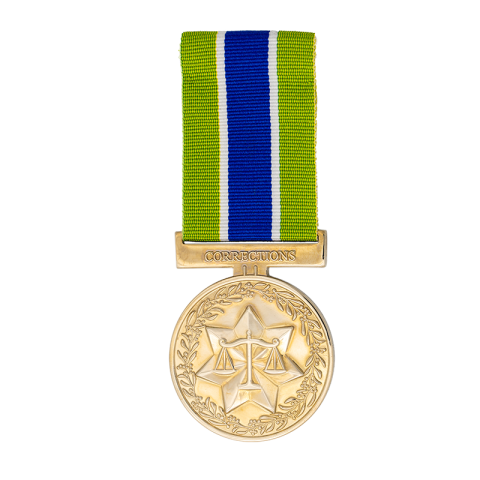 Australian Corrections Medal - framedmemorabilia.com.au