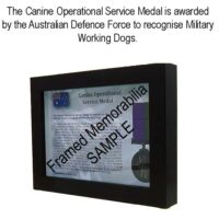 Canine Operational Service Medal