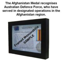 Afghanistan Medal, Australian Defence Force