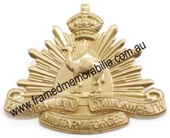 Imperial Camel Corps - www.framedmemorabilia.com.au