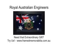 Plaque Royal Australian Engineers (RAE)