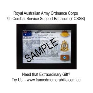 Royal Australian Army Ordnance Corps, (7 CSSB)
