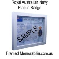 Royal Australian Navy plaque badge