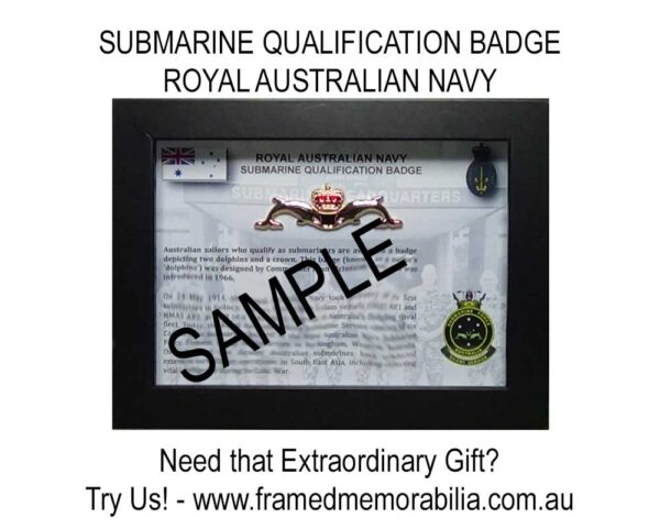 RAN Submarine Qualification Badge