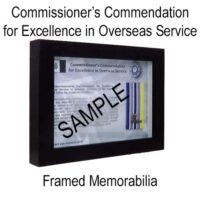 Commissioner’s Commendation for Excellence in Overseas Service