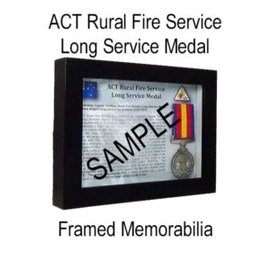ACT RFS Long Service Medal