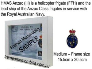 HMAS Anzac (III) Royal Australian Navy RAN