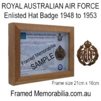 Royal Australian Air Force other ranks cap badge 1948 - 1953. The Royal Australian Air Force (RAAF) is the principal air and space force of Australia, a part of the Australian Defence Force (ADF) along with the Royal Australian Navy and the Australian Army.