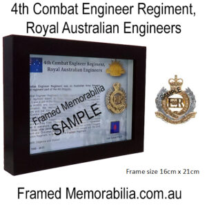 4th Combat Engineer Regiment, Royal Australian Engineers