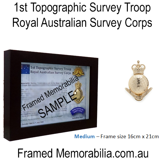 1st Topographic Survey Troop, Royal Australian Survey Corps