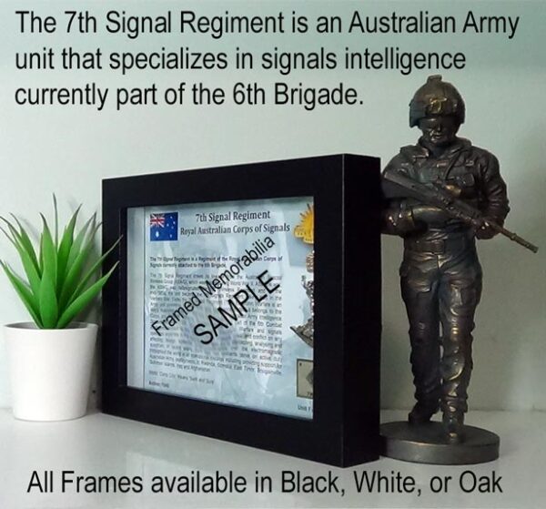 7th Signal Regiment (7SR) Electronic Warfare