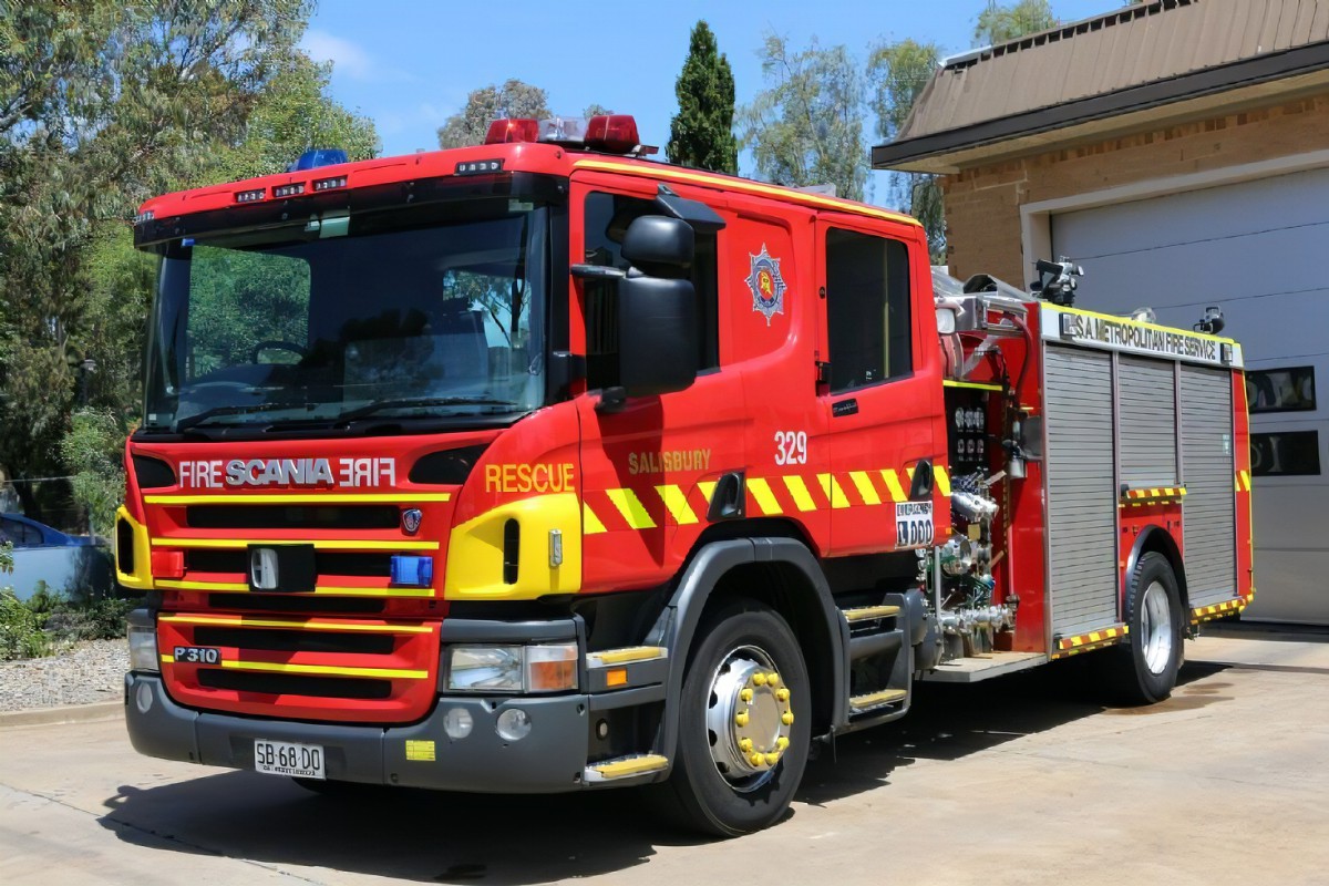 Australian Fire Service - Framed Memorabilia