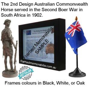 Rising Sun Badge Australian Commonwealth Horse