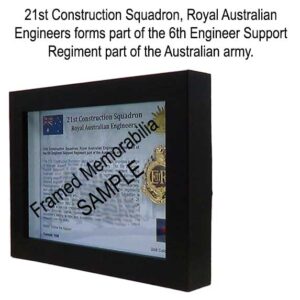 21st Construction Squadron, Royal Australian Engineers