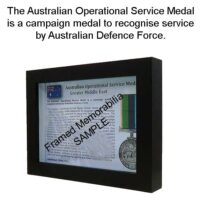 Australian Operational Service Medal Greater Middle East