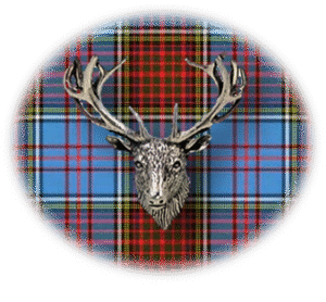 Clan Anderson is a Scottish Lowland clan of Scotland. Framed for display is the Kilt tartan, motto and crest displaying a stag head crest. Memorabilia.