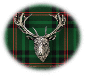 Clan Anstruther is a Scottish Lowland clan of Scotland. Framed for display is the Kilt tartan, motto and crest displaying a stag head crest. Memorabilia.