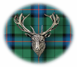 Clan Armstrong is a Scottish Lowland clan of Scotland. Framed for display is the Kilt tartan, motto and crest displaying a stag head crest. Memorabilia.