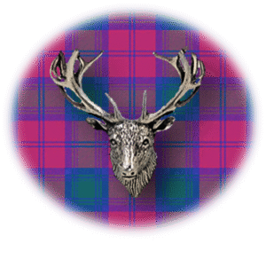 Clan Auchinleck is a Scottish Lowland clan of Scotland. Framed for display is the Kilt tartan, motto and crest displaying a stag head crest. Memorabilia.