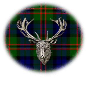 Clan Dundas is a Scottish Lowland clan of Scotland. Framed for display is the Kilt tartan, motto, and crest displaying a stag head crest. Memorabilia.