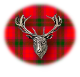 Clan Macnab is a Scottish Highland clan of Scotland. Framed for display is the Kilt tartan, motto, and crest displaying a stag head crest. Memorabilia.