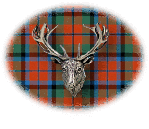 Clan MacNaughton is a Scottish Highland clan of Scotland. Framed for display is the Kilt tartan, motto, and crest displaying a stag head crest. Memorabilia.
