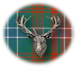 Clan Wilson is a Scottish Highland or Lowland clan of Scotland. Framed for display is the Kilt tartan, motto, and crest displaying a stag head crest. Memorabilia.