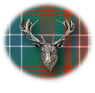Clan Wilson is a Scottish Lowland clan of Scotland. Framed for display is the Kilt tartan, motto and crest displaying a stag head crest. Memorabilia.
