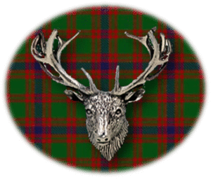 Clan Skene is a Scottish Highland or Lowland clan of Scotland. Framed for display is the Kilt tartan, motto, and crest displaying a stag head crest. Memorabilia.