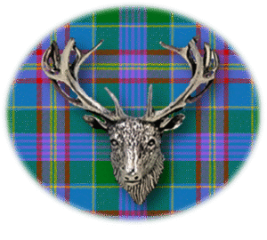 Clan Ralston is a Scottish Lowland clan of Scotland. Framed for display is the Kilt tartan, motto, and crest displaying a stag head crest. Memorabilia.