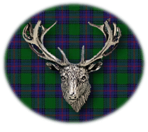 Clan Shaw is a Scottish Highland or Lowland clan of Scotland. Framed for display is the Kilt tartan, motto, and crest displaying a stag head crest. Memorabilia.