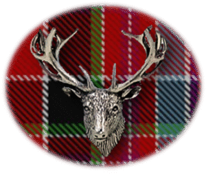 Clan Udny is a Scottish Highland clan of Scotland. Framed for display is the Kilt tartan, motto, and crest displaying a stag head crest. Memorabilia.